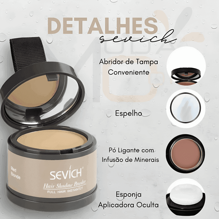 Sevich Tinta de cabelo em Pó - Oceans Prime