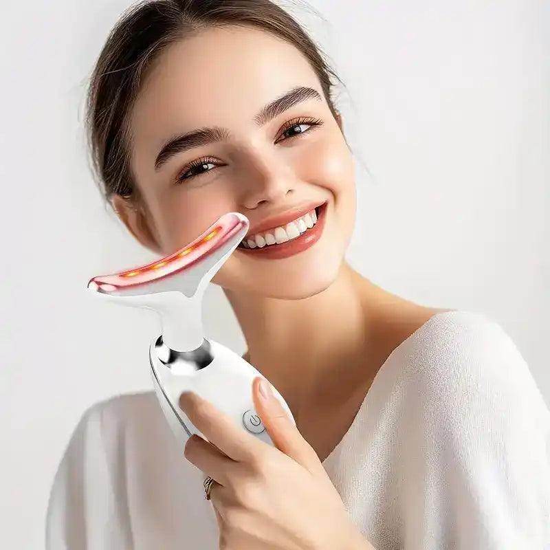 Rejuvenescedor Facial Com Terapia Térmica e Estimulação Muscular - Oceans Prime