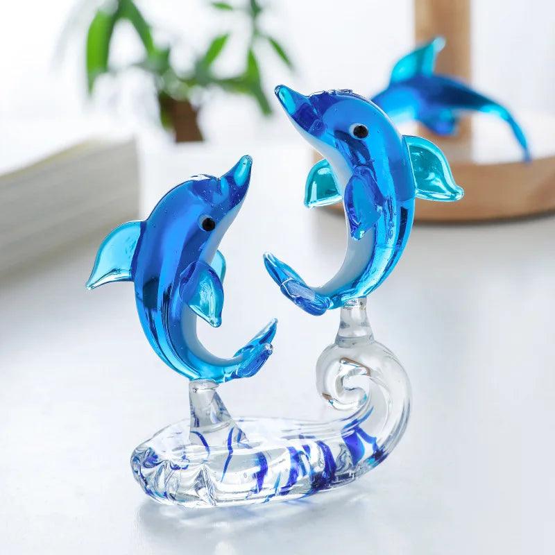 Dolphin Bliss – Decoração de Mesa em Vidro