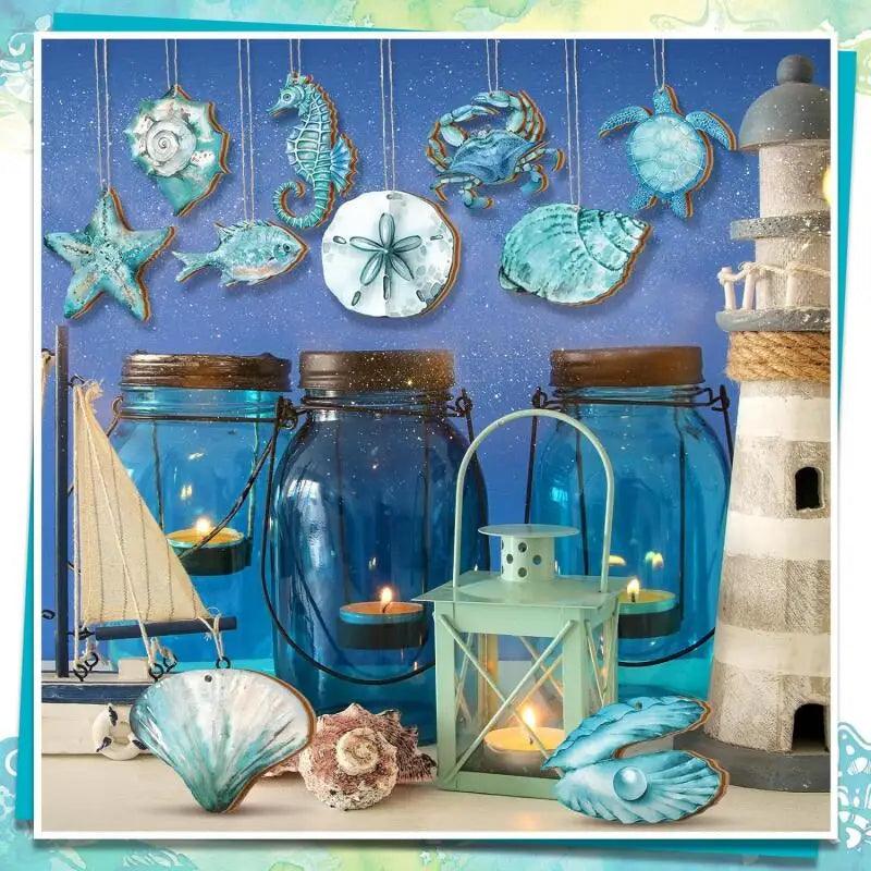 Ocean Breeze – Enfeites de Animais Marinhos