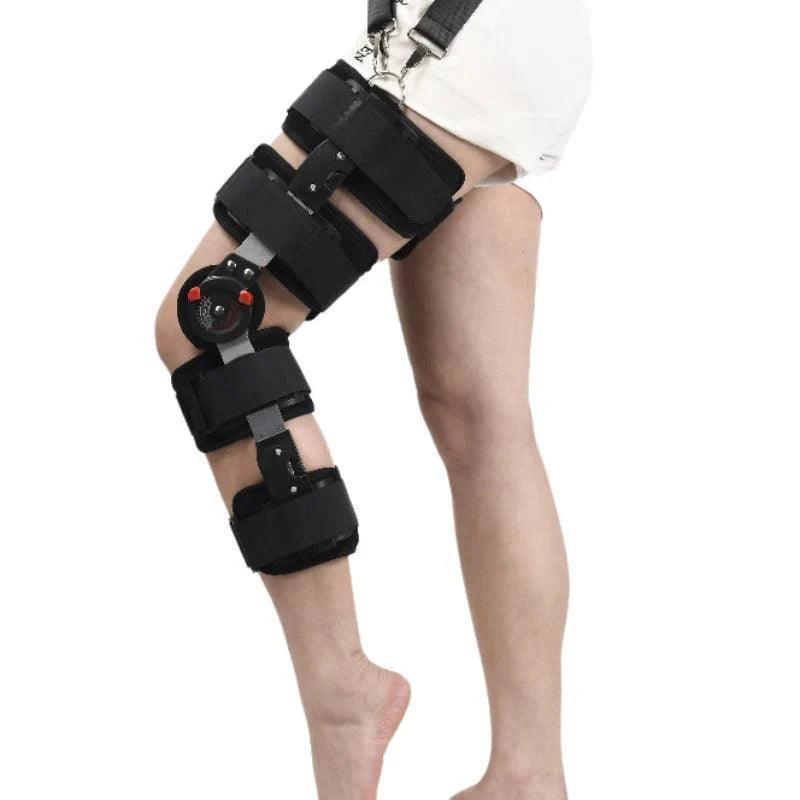 New Model Orthopedic Support Stabilizer After Surgery Adjustable Hinged Knee Brace Knee Joint Fixation Stretcher - Oceans Prime