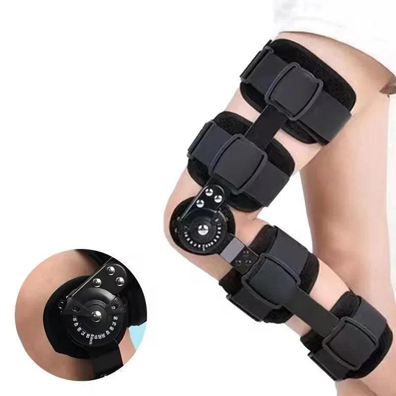 New Model Orthopedic Support Stabilizer After Surgery Adjustable Hinged Knee Brace Knee Joint Fixation Stretcher - Oceans Prime