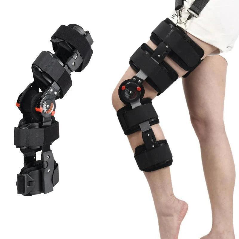 New Model Orthopedic Support Stabilizer After Surgery Adjustable Hinged Knee Brace Knee Joint Fixation Stretcher - Oceans Prime