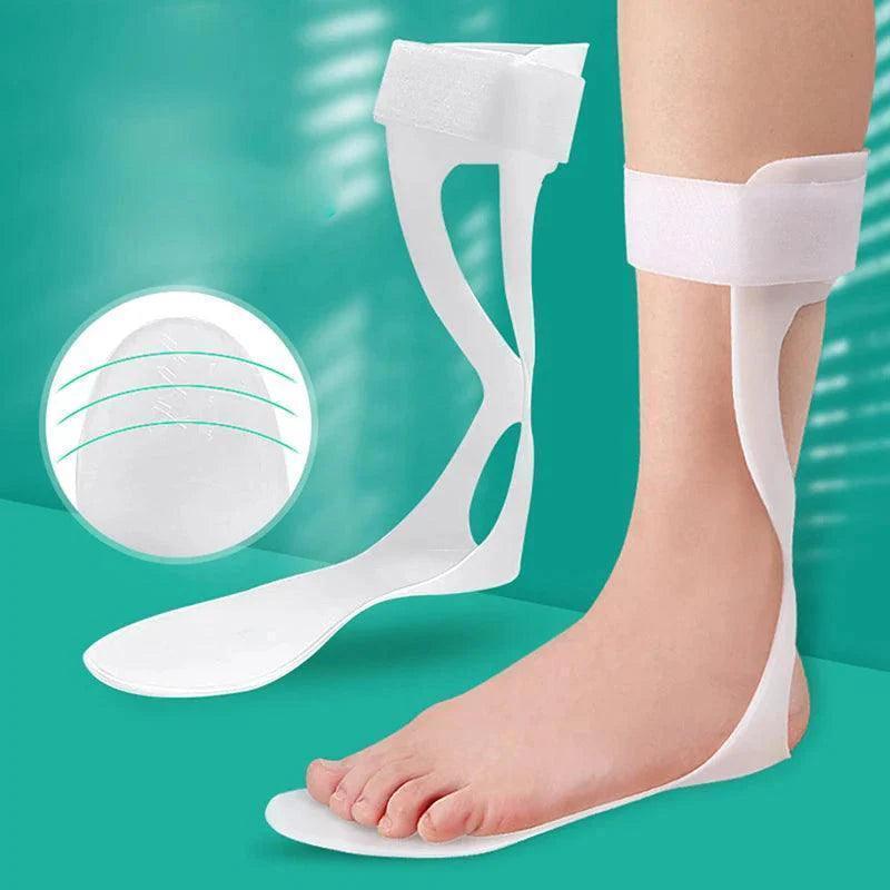 Foot Drop Corrector Stabilizer Ankle Half Palm Foot Orthosis Straightener AFO Support Brace Splint For Injury Orthopedic Therapy - Oceans Prime