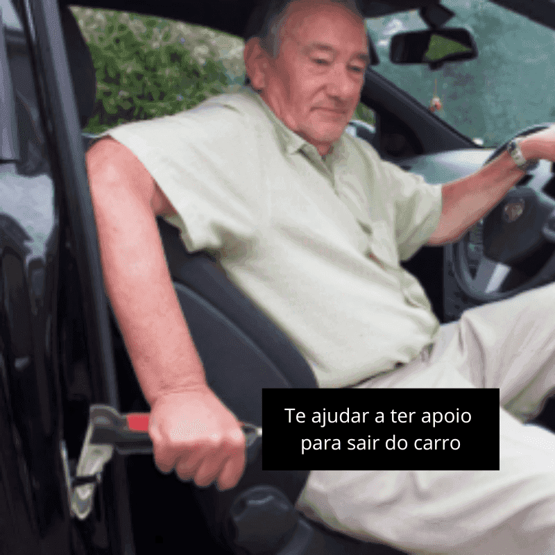 Apoiador Para Sair Do Carro 4 Em 1 Com Corta Cinto de Segurança , Lanterna E Quebra Vidro - Oceans Prime
