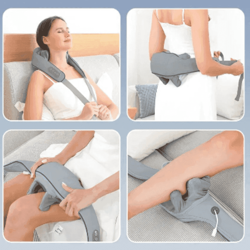 Massageador Térmico De Pescoço E Costas, Medical - Oceans Prime