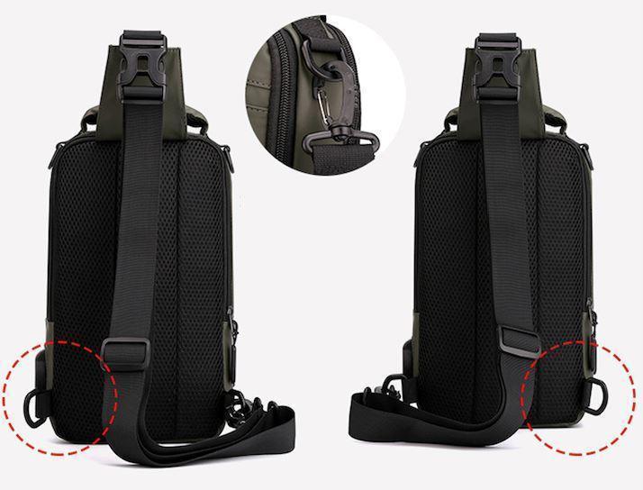 Energy Bag - Mochila Smart 3 em 1 com USB Reforçada Resistente a Agua Estilosa Casual - Oceans Prime