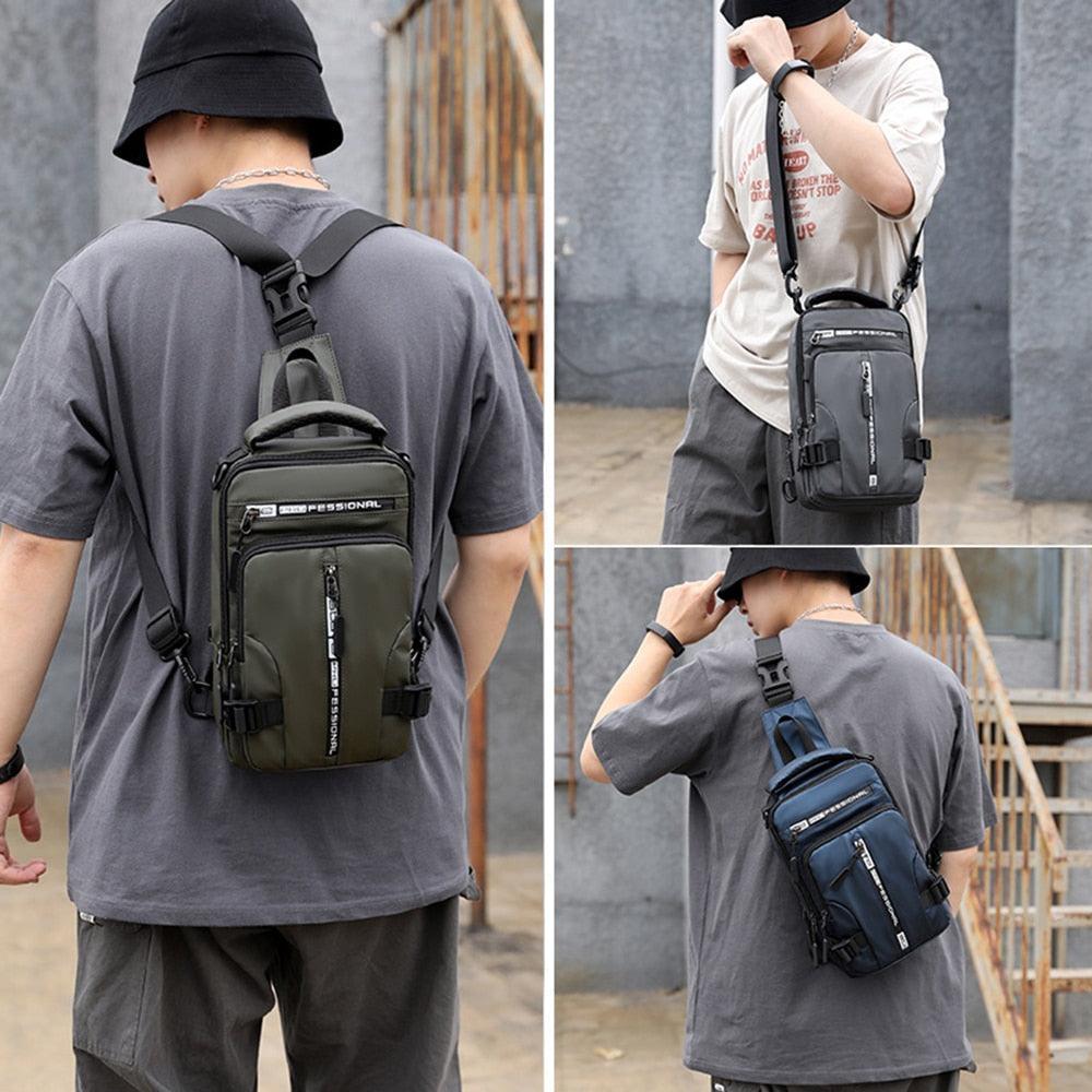 Energy Bag - Mochila Smart 3 em 1 com USB Reforçada Resistente a Agua Estilosa Casual - Oceans Prime