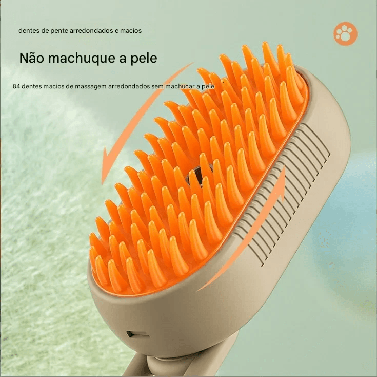 BlissClean escova, massageia e limpa ao mesmo tempo.