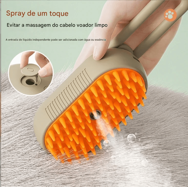BlissClean escova, massageia e limpa ao mesmo tempo.
