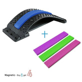 Corretor de Postura Lombar, Equipamento de Alongamento de Costas para Yoga, Pilates e Esportes: 4 Ajustes Reguláveis, Suporte Multi-Nível, Alivia a Fadiga das Costas - Oceans Prime