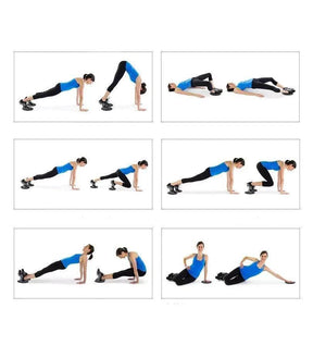 Disco Deslizante Para Exercício Abdominal - Oceans Prime