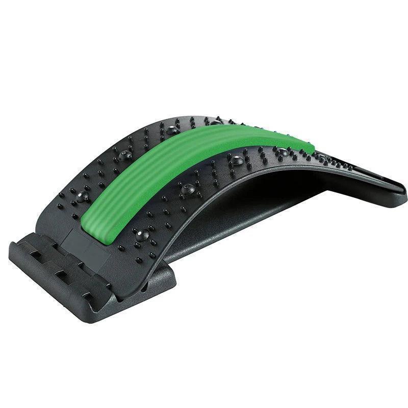 Corretor de Postura Lombar, Equipamento de Alongamento de Costas para Yoga, Pilates e Esportes: 4 Ajustes Reguláveis, Suporte Multi-Nível, Alivia a Fadiga das Costas - Oceans Prime