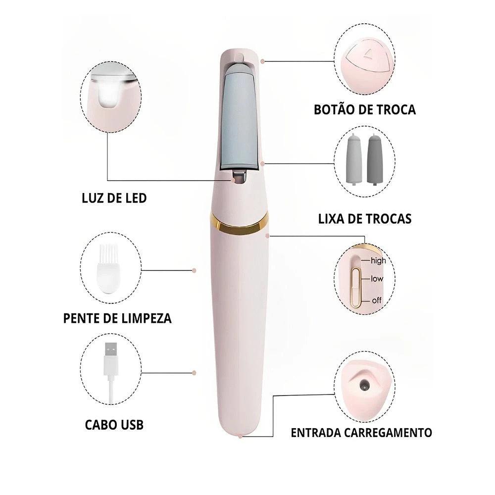 PedicurePro Lixador de Pés [Bônus] +Hidratante Grátis!