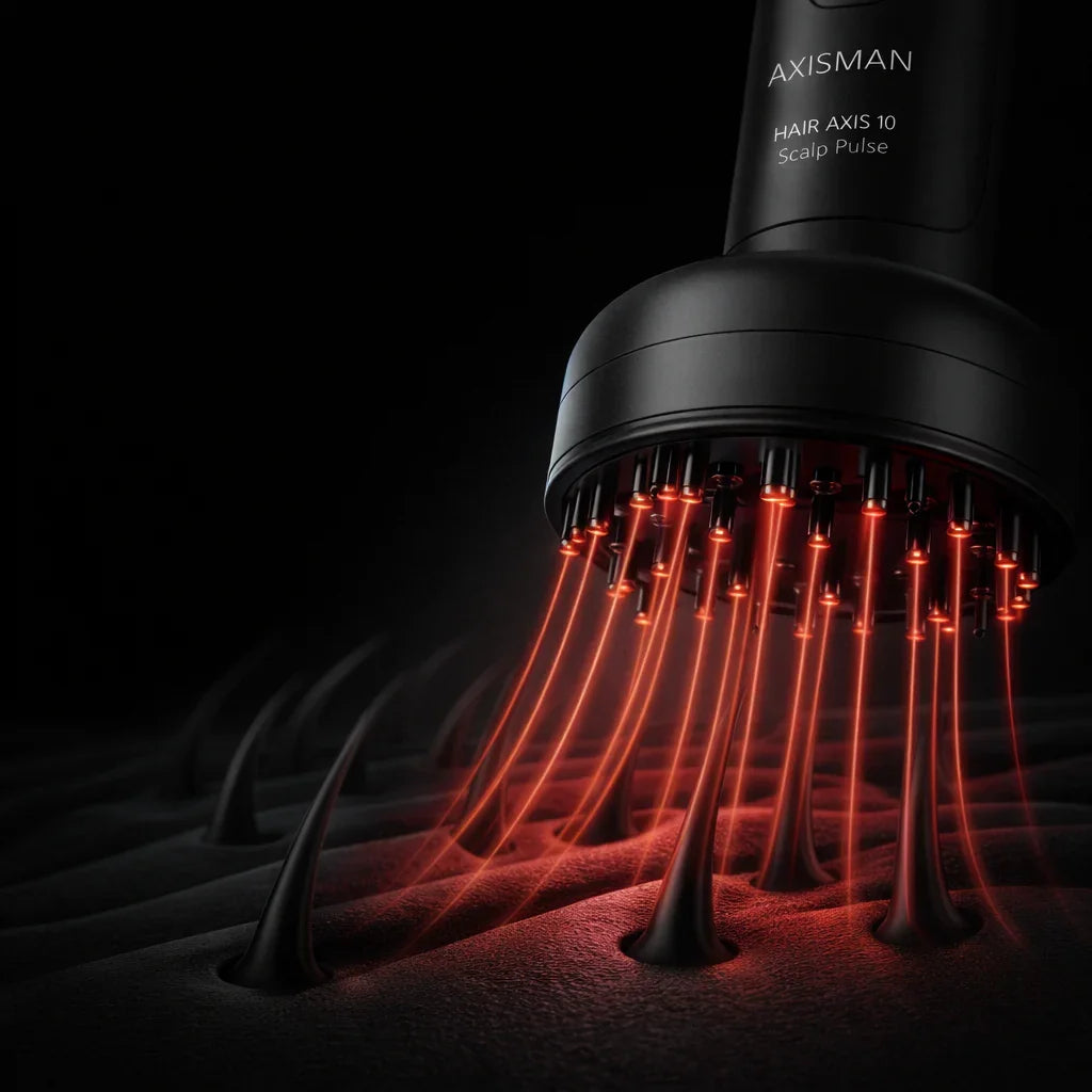 (HAIR AXIS 04) Scalp Pulse Dispositivo elétrico de estímulo superficial para couro cabeludo