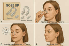 NoseUp Modelador nasal com efeito de rinoplastia natural