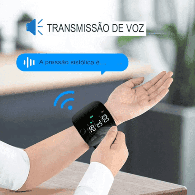 Aparelho De Pressão, Recarregável Com Assistência De Voz Medical Voice - Oceans Prime