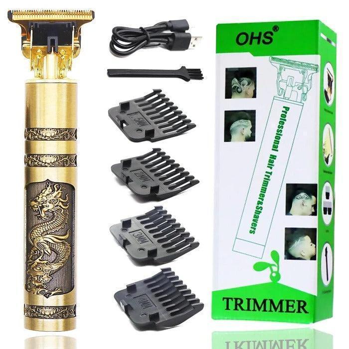 Máquina de Cortar Cabelo e Barba Com Acabamento Profissional - Dragon cut - Oceans Prime