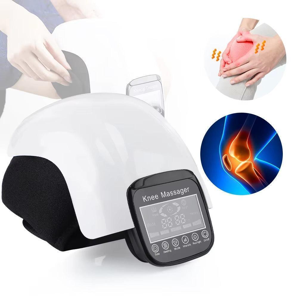 Massageador Digital Térmico Para Joelho, Ombro e cotovelo Multifuncional Com Infravermelho - Oceans Prime