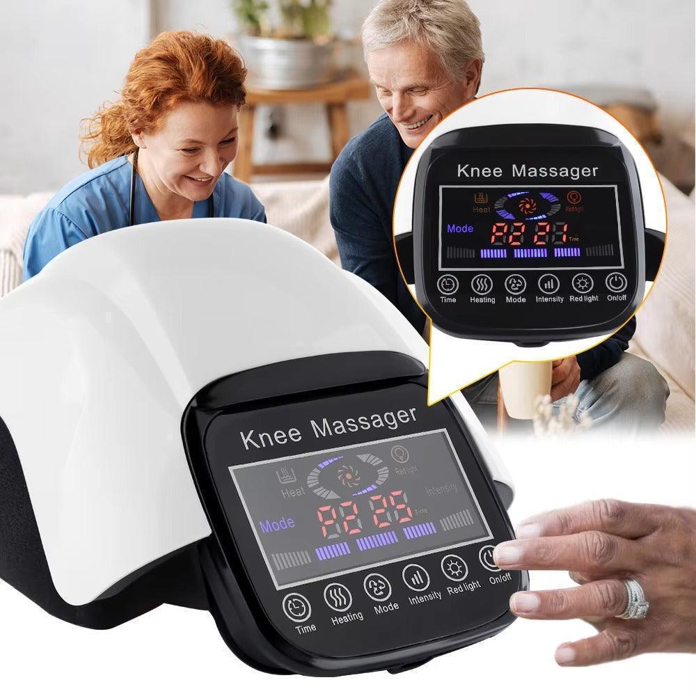 Massageador Digital Térmico Para Joelho, Ombro e cotovelo Multifuncional Com Infravermelho - Oceans Prime