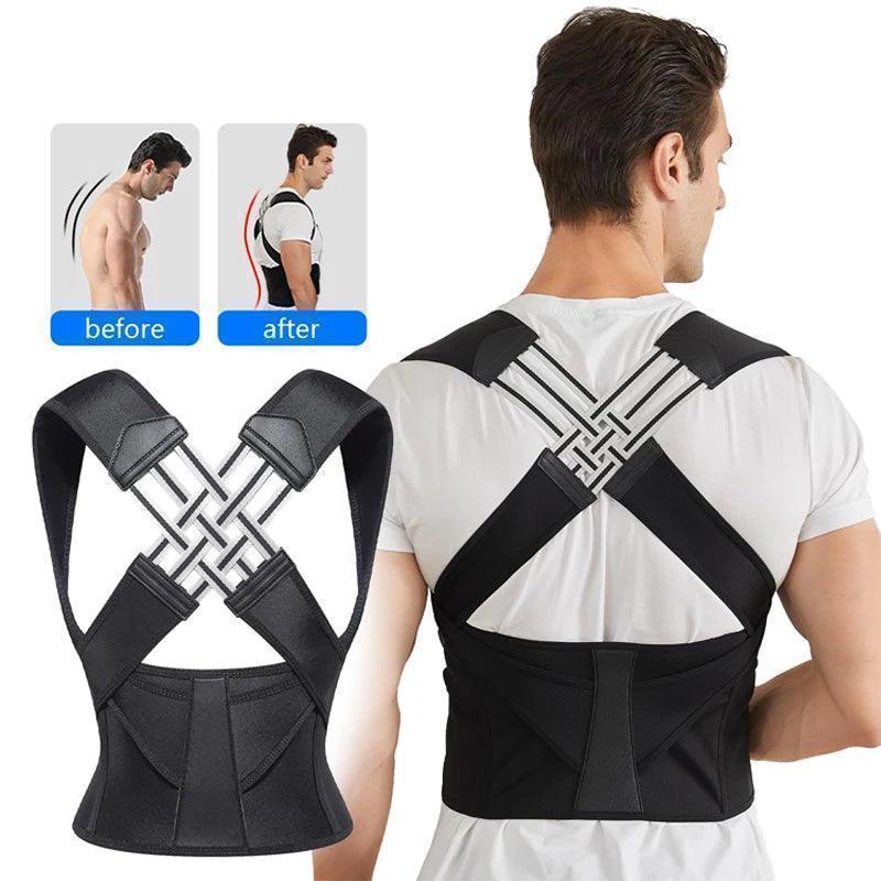 Corretor Postural Ajustável Para Coluna - Oceans Prime