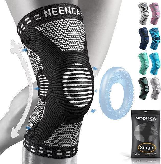 Joelheira Ortopédica Com Suporte Lateral Esportiva - Oceans Prime