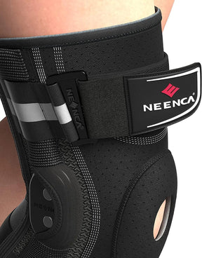 Joelheira Articulada Com Suporte Patelar Neenca - Oceans Prime