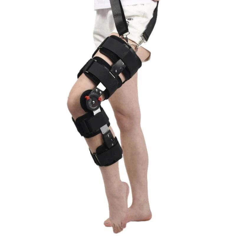 New Model Orthopedic Support Stabilizer After Surgery Adjustable Hinged Knee Brace Knee Joint Fixation Stretcher - Oceans Prime
