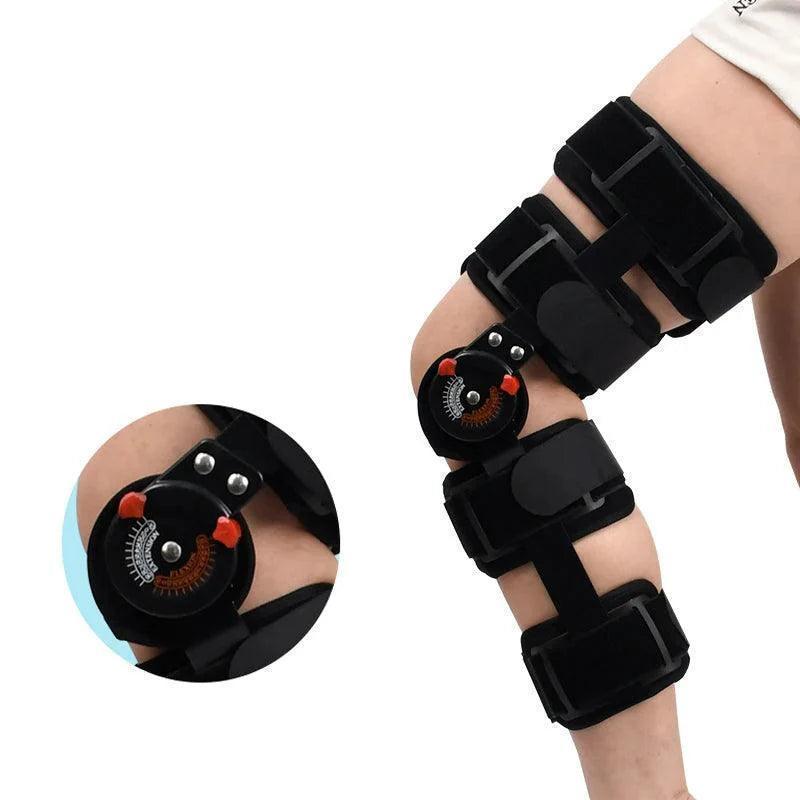 New Model Orthopedic Support Stabilizer After Surgery Adjustable Hinged Knee Brace Knee Joint Fixation Stretcher - Oceans Prime