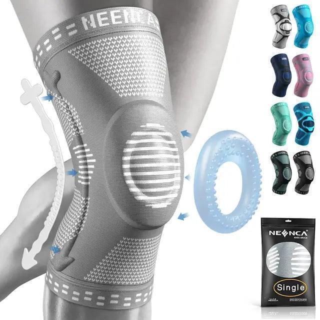 Joelheira Ortopédica Com Suporte Lateral Esportiva - Oceans Prime