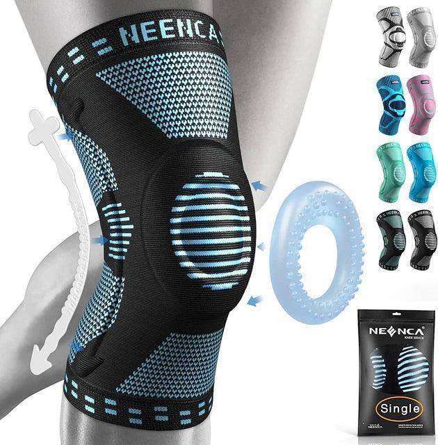 Joelheira Ortopédica Com Suporte Lateral Esportiva - Oceans Prime