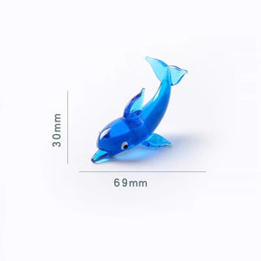 Dolphin Bliss – Decoração de Mesa em Vidro