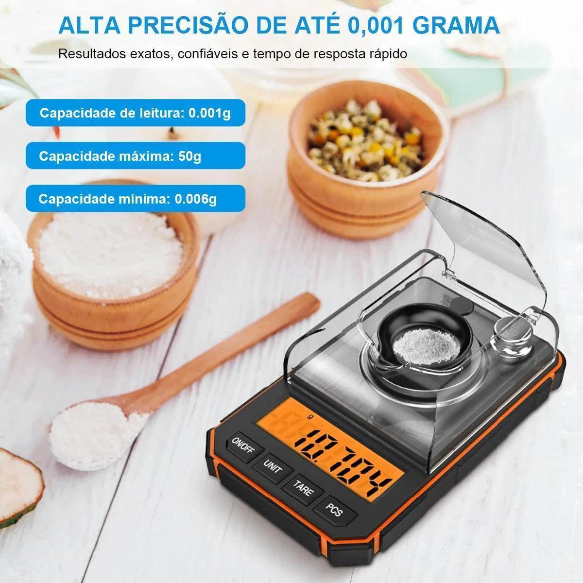 Balança De Precisão Com Calibrador - Oceans Prime