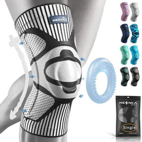 Joelheira Ortopédica Com Suporte Lateral Esportiva - Oceans Prime