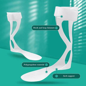 Foot Drop Corrector Stabilizer Ankle Half Palm Foot Orthosis Straightener AFO Support Brace Splint For Injury Orthopedic Therapy - Oceans Prime