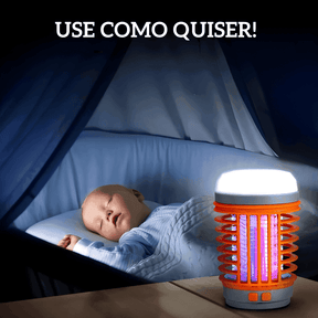 Mata Insetos Elétrico ,Moscas e Mariposas Com Luz Ultra Violeta Strong Light - Oceans Prime