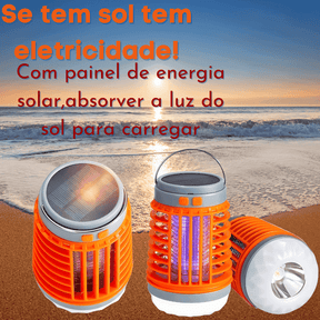 Mata Insetos Elétrico ,Moscas e Mariposas Com Luz Ultra Violeta Strong Light - Oceans Prime