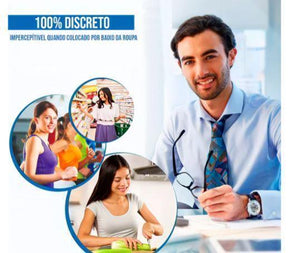 Corretor Postural Magnético Ajustável - Coluna, Ombro, Lombar e Cravícula - Oceans Prime