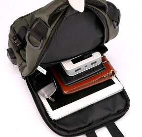 Energy Bag - Mochila Smart 3 em 1 com USB Reforçada Resistente a Agua Estilosa Casual - Oceans Prime