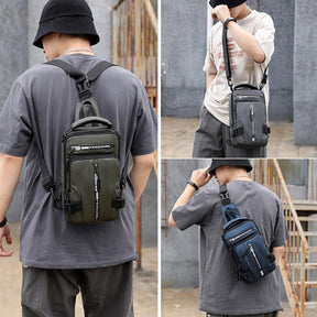 Energy Bag - Mochila Smart 3 em 1 com USB Reforçada Resistente a Agua Estilosa Casual - Oceans Prime