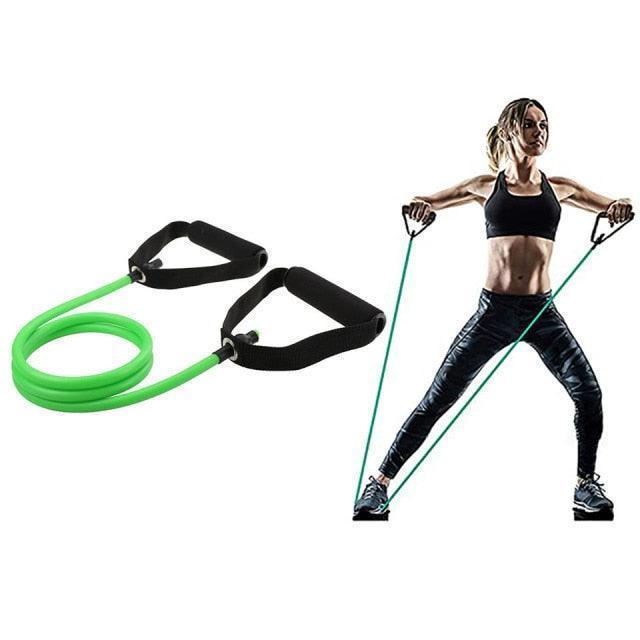 Barra Com Elástico Multifuncional Para Exercício Físico - Oceans Prime