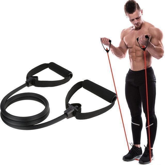Barra Com Elástico Multifuncional Para Exercício Físico - Oceans Prime