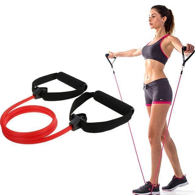 Barra Com Elástico Multifuncional Para Exercício Físico - Oceans Prime