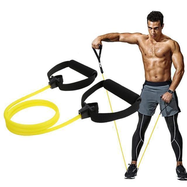 Barra Com Elástico Multifuncional Para Exercício Físico - Oceans Prime