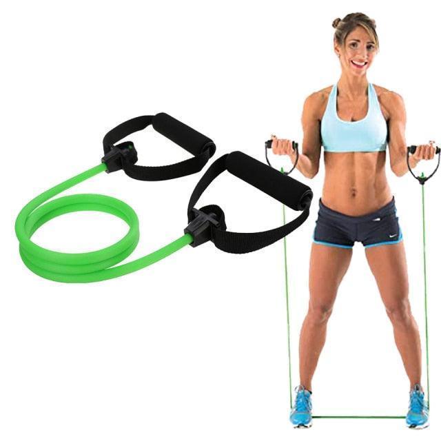 Barra Com Elástico Multifuncional Para Exercício Físico - Oceans Prime